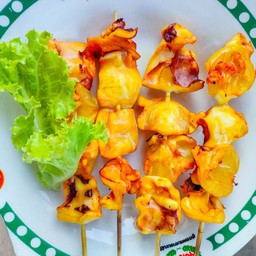 นีโม่หมึกย่าง&ลูกชิ้นทอด