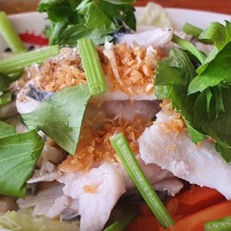 ลวกจิ้มปลา อินทรีย์