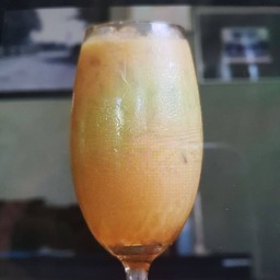 ลาเต้เย็น