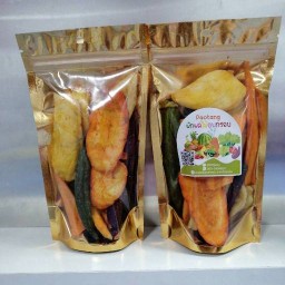 Paotang ผักอบกรอบ ขนุนอบกรอบ เกรด A