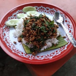 ร้านส้มตำแม่ปราณีบางใหญ่&ก๋วยเตี๋ยวไก่มะระ&อาหารตามสั่ง โชคสุขสมบูรณ์โภชนาซอยคลองถนน