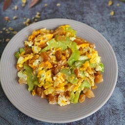 ไชโป๊วมะระผัดไข่