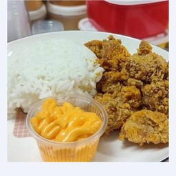 ข้าวไก่ป๊อปชีส