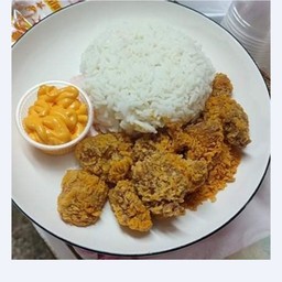 ข้าวไก่ป๊อปสไปซี่