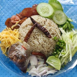 ข้าวคลุกกะปิ&ขนมจีนน้ำยา