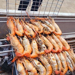 กุ้งหัวมันแก้วเผา 1 กิโล