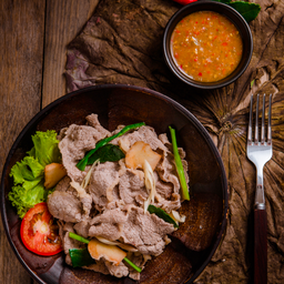 หมูสันนอกลวกจิ้ม