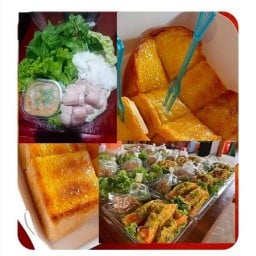ขนมปังปิ้ง/เมี่ยงหมู/เกี๊ยวปูอัด