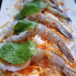 กุ้งแช่น้ำปลาวาซาบิ