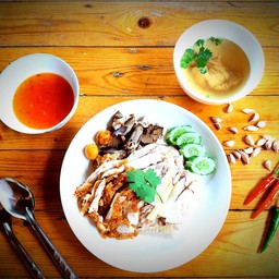 ไก่ตอน+ไก่ทอด สับ