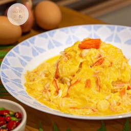 ข้าวไข่ข้นปูอัด