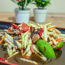 ตำมะม่วงปูปลาร้า