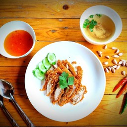 ไก่ทอดสับ