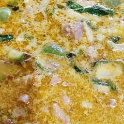 แกงเขียวหวานไก่(กับข้าว)
