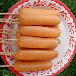 ใส้กรอกหนังกรอบ