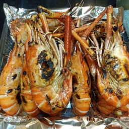 [อร่อยซ่ากับโค๊ก]กุ้งเผาไซส์จัมโบ้ 1 kg