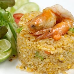 ข้าวผัดมันกุ้ง(กลาง)