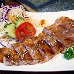 ชุดเนื้อสันนอกย่างซีอิ้ว