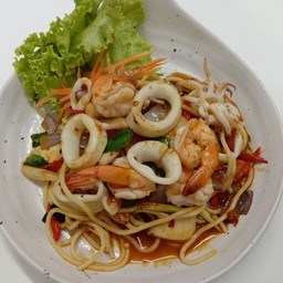 ผลไม้สด&ข้าวโพดหวานby.patcharida บ้านดู่