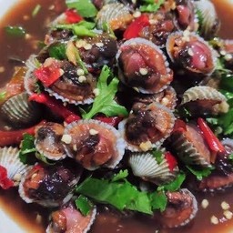 ยำหอยแครง