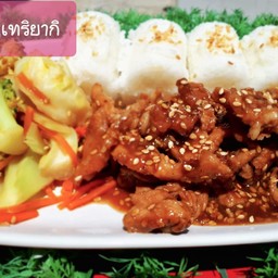 ข้าวหน้าหมูเทอริยากิ เข้มข้น