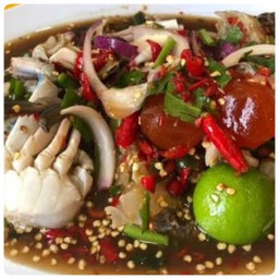 ปูม้า  ไหลบัว ไข่แดง