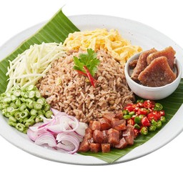 ข้าวคลุกกะปิ-หมูหวาน