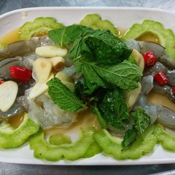 กุ้งแช่น้ำปลา