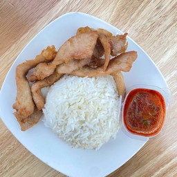 วัชราหมูทอด