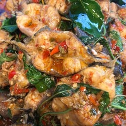 ผัดฉ่าปลาดุก