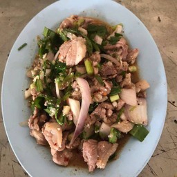 ลาบเนื้อสุกขม