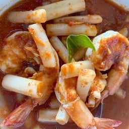 แกงส้มไหลบัวกุ้งสด(ใหญ่)
