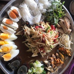ตำชั่วเส้นสดถาด
