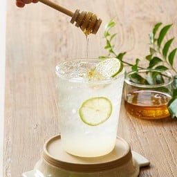 Iced Lime Honey Soda
