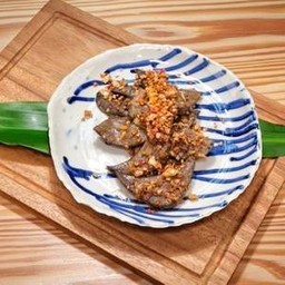 ตับกระเทียมพริกไทย