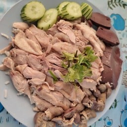 ขนมจีนแม่สมจิตร ข้าวมันไก่