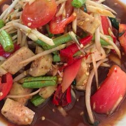 ตำหมูยอ (ใส่ปลาร้า & ไม่ใส่ปลาร้า)