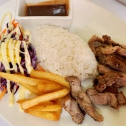 ข้าวหน้าสเต็ก