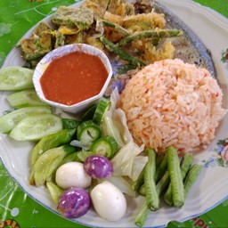 เจ๊นันข้าวคลุกกะปิข้าวคลุกน้ำพริก