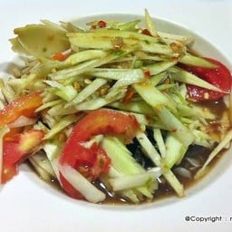 ตำมะม่วงปูปลาร้า