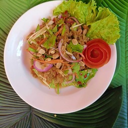 ยำปลาดุกฟู