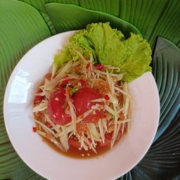 ส้มตำกุ้งแห้ง