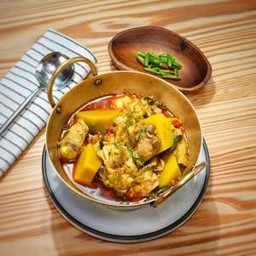 แกงกระเหรี่ยงไก่ฟักทอง