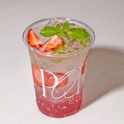Strawberry Mint Soda