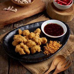 ไก่กรอบจิ้มแจ่ว(75กรัม)