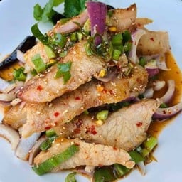 หมูย่างจิ้มแจ่วสูตรแม่ยาย