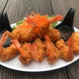 กุ้งชุปแป้งทอด ชุดเล็ก