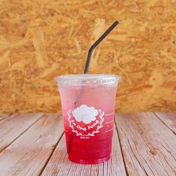 น้ำแดงมะนาวโซดาเย็น