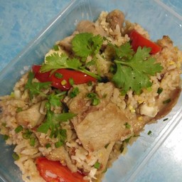 ข้าวผัดหมูนุ่ม
