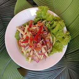 ส้มตำมะม่วงกุ้ง